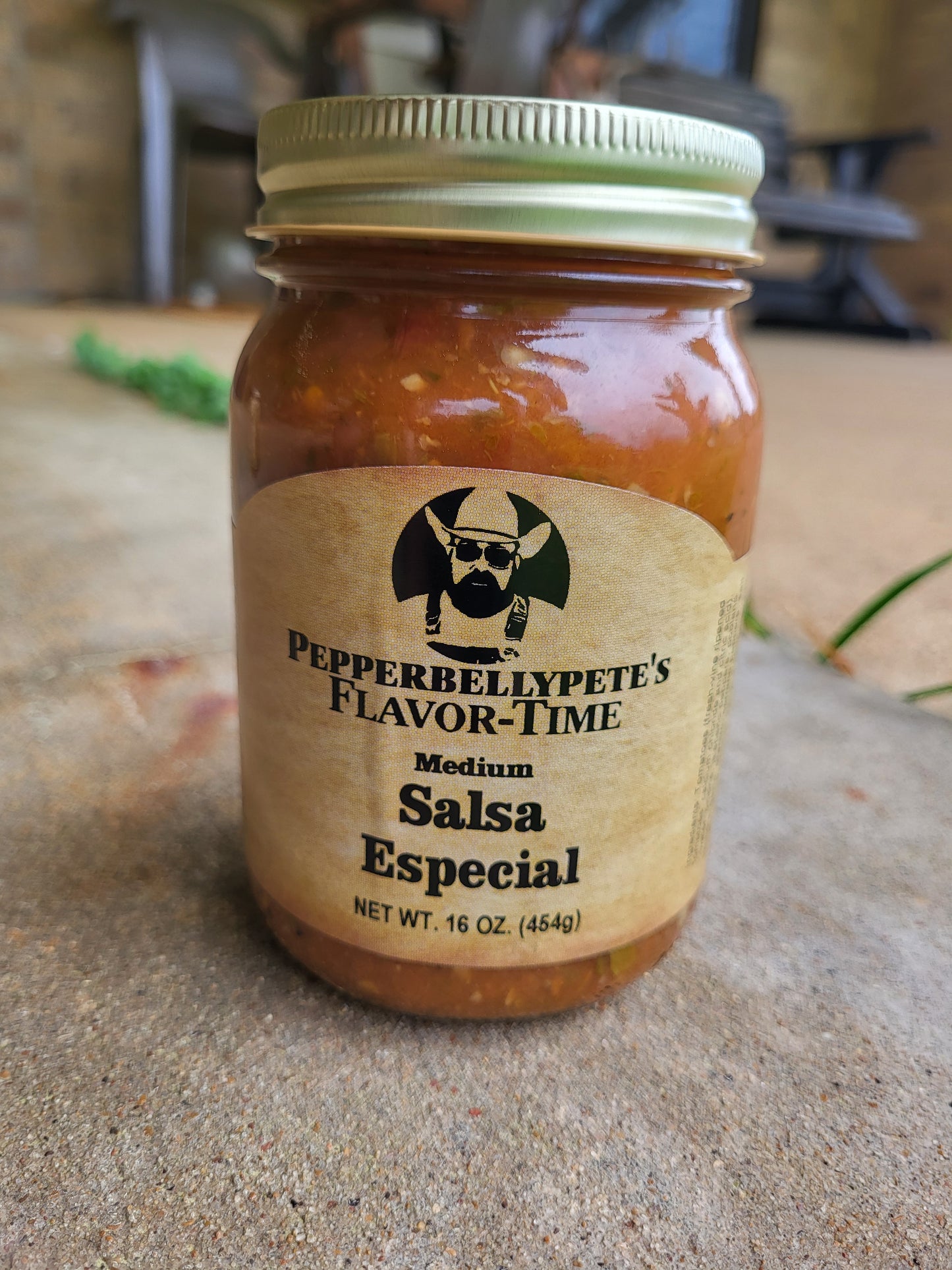 Pepper Belly Pete’s Salsa Especial – 16 oz Medium-Heat Mexican-Style Salsa