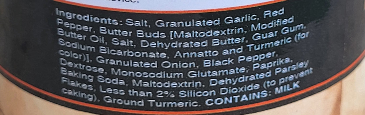 7 oz jar of Pepper Belly Pete’s Creole Seasoning – Bayou blend for gumbo, seafood, veggies ingred