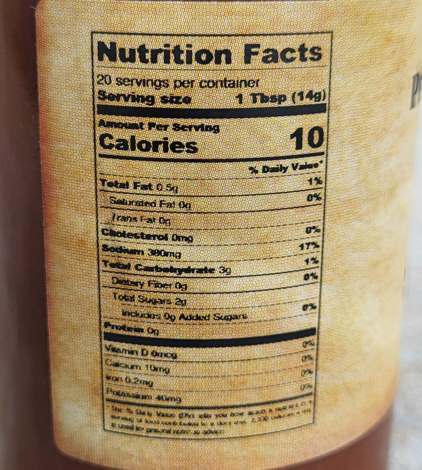 Bottle of Pepper Belly Pete's Steak & Burger Sauce - bold grilling flavor from Texas nutrition
