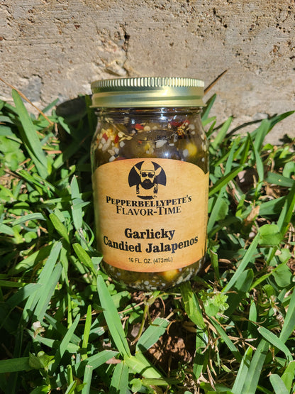 Pepper Belly Pete's Garlicky Candied Jalapenos