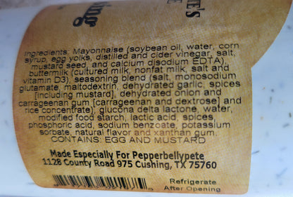 Dilled Ranch Dressing Ingredients