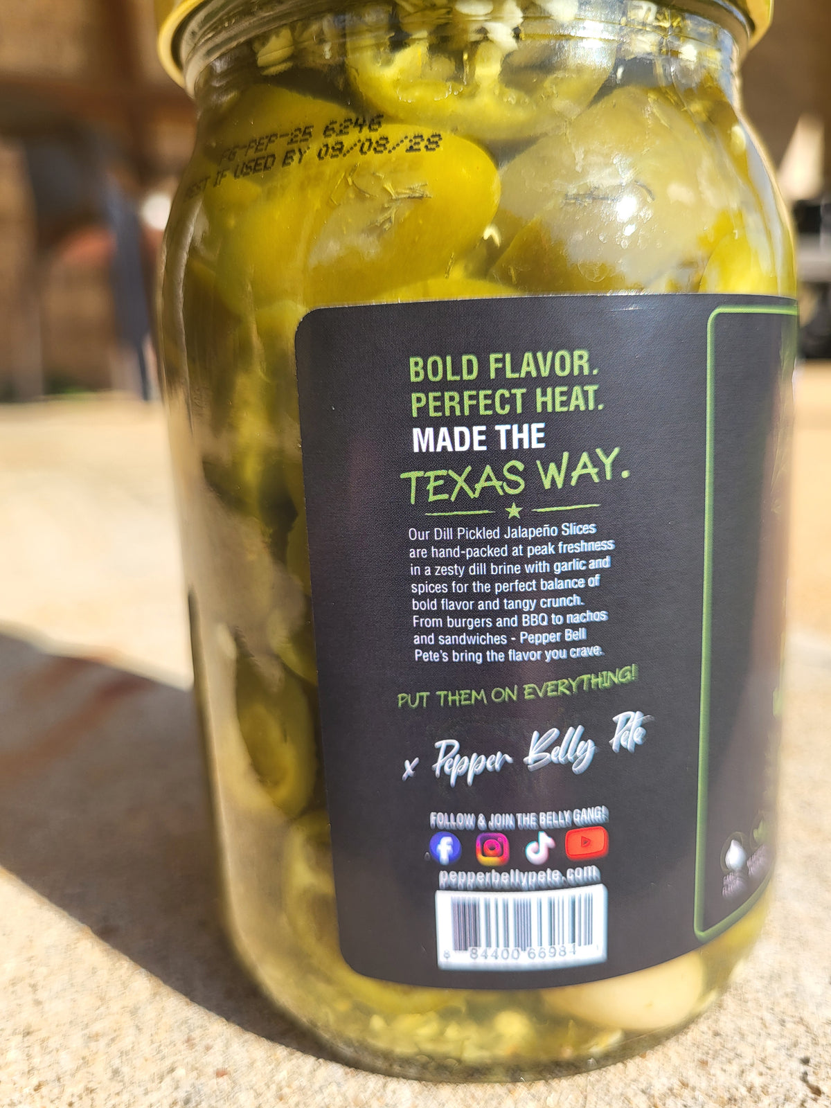 PBP Dill Pickled Jalapeños Description