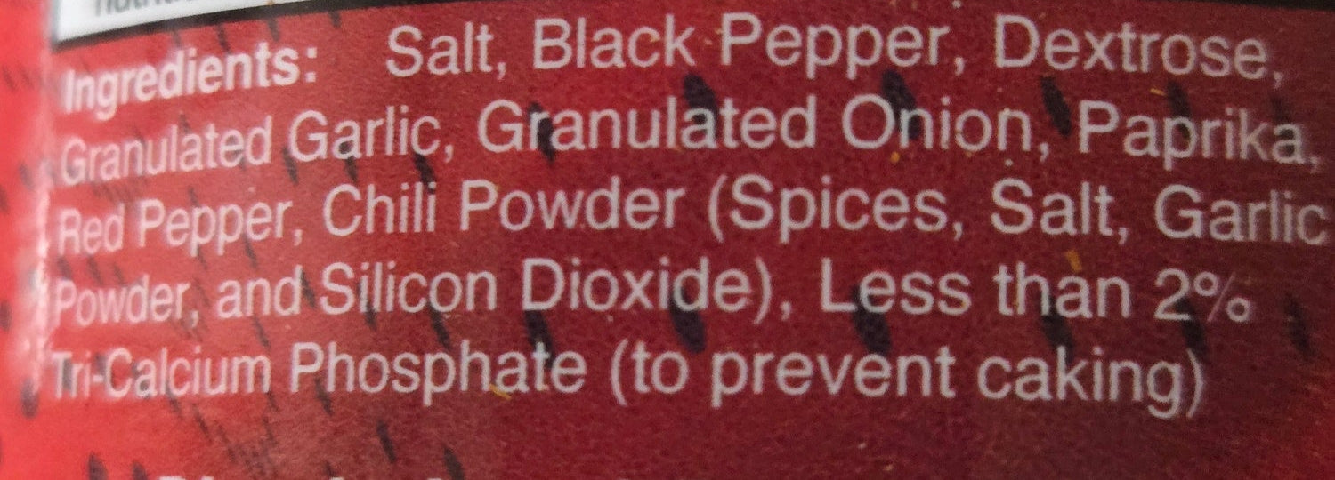 8 oz jar of Pepper Belly Pete’s Flavor‑Time Southern Seasoning blend Ingredients